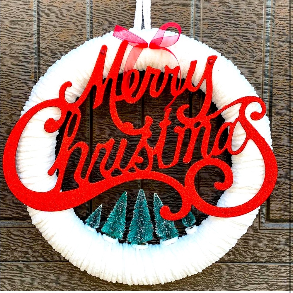 Winter wonderland wreath
